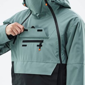 Traje de Esquí de una Pieza para Hombre, Invierno 2026, Impermeable, con Capucha, Bordado, de Forro Polar, Conjunto de Snowboard - Product Image 6