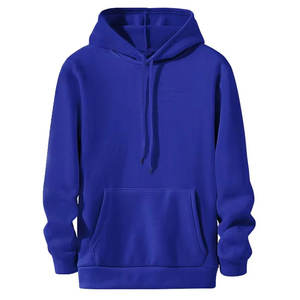 Pull à capuche chaud en laine 100% coton respirant et coupe ample imprimé pour hommes - Product Image 1