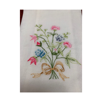 Logo personnalisé admissible coton crabe brodé Golf 120 GSM torchons avec tissage géométrique fait à la main en Inde quantité minimale de commande 50 disponibles