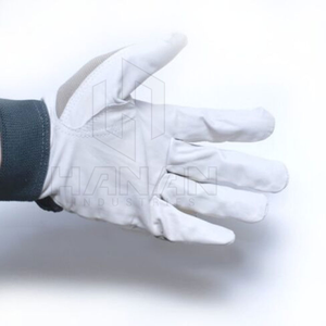 Guantes de agarre anticorte recubiertos de PU de ajuste cómodo personalizables para trabajo mecánico Guantes elásticos de seguridad para muñecas - Product Image 5