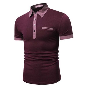 Polos de calidad superior de color sólido para hombres, ropa de calle, estilo de algodón transpirable, más Suze, Polo de verano para hombres - Product Image 2