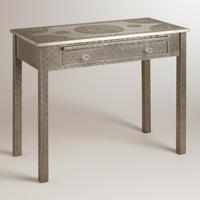 Table console moderne en métal noir Ambrose, nouveau design, mobilier pliable pour entrée, salon, atelier, appartement, hôtel, école