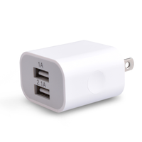 Pengisi Daya Cepat Rapid 10W Power Brick Cube dengan Dua Port USB, Proteksi OTP, PD/QC3.0, Colokan US/EU/AU