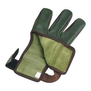 Calidad Premium 2025 Guantes de cuero de Tiro con Arco personalizables Accesorios personalizados Transpirable a prueba de viento Uso al aire libre Profesional confiable - Product Image 5