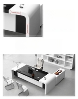Mobilier de bureau design moderne petit bureau blanc à vendre