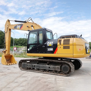 Excavatrice sur chenilles hydraulique Caterpillar 320D d'occasion, 20 tonnes, machine de terrassement lourde pour l'exploitation minière et la construction - Product Image 3
