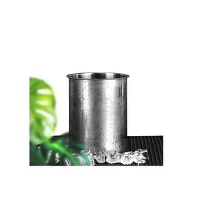 Seau à glace en acier inoxydable moderne avec finition miroir pour une durabilité et une utilisation durables - Product Image 1