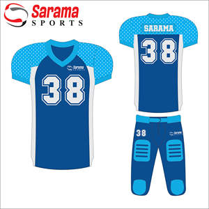 L'uniforme de football américain Cleveland Browns porte des uniformes de football américain cousus sur mesure Dallas/sergé de matériel de jeunesse, - Product Image 1