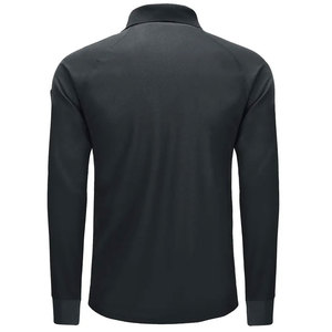 Entraînement de performance personnalisé pour hommes polo à poche à manches longues et à manches poitrine combatable - Product Image 4