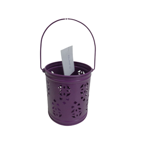 Artisanat décoratif fer suspendu T Lite votif rouge PC bougeoirs lanternes et pot de bougie pour la décoration de la maison - Product Image 6