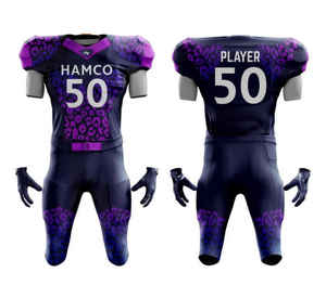 Vente en gros pas cher maillot de football américain brodé pour hommes, uniforme de rugby pour toutes les équipes, expédition de haute qualité - Product Image 2