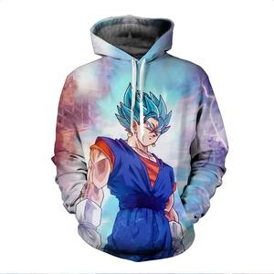 Sudadera con capucha unisex con patrón de poliéster 3D personalizado para hombre con impresión por sublimación y diseño personalizado - Product Image 3