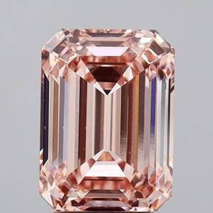 Diamante de Laboratorio de 5 Quilates, Corte Radiante, Rosa Intenso, para Diseño de Joyería Fina para Bodas, con Certificado IGI - Product Image 3