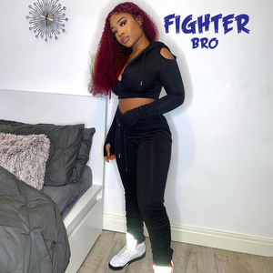 Ensemble de survêtement pour femmes avec sweat-shirt à capuche et jogging à taille élastique tissu doux et respirant parfait pour l'entraînement - Product Image 2