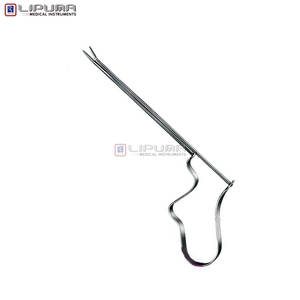 คีมจับวัตถุแปลกปลอม Buck ขนาด 11 ซม. ทำจากสแตนเลส เครื่องมือผ่าตัดความแม่นยำสูง สำหรับแพทย์หู คอ จมูก - Product Image 6