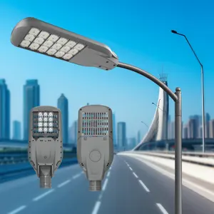 Sansi IP66 Waterproof Excellent Heat Dissipation LED Street Lamp Solar Road Light System For Coastal City