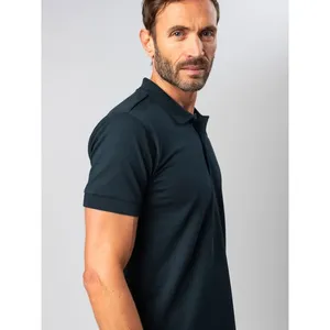 Polo Promozionale Ultrafit Sostenibile con Design Elasticizzato per Comfort e Stile - Product Image 4