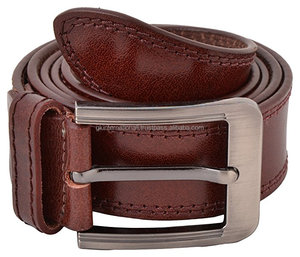 Ceinture en cuir pour homme, ceinture en cuir véritable pour homme, sangle en cuir véritable de luxe, boucle à ardillon, ceinture décontractée en cuir de vache pour homme avec couture complète durable - Product Image 3