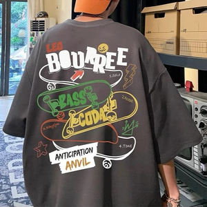 2024 dernières OEM grande taille hommes anime chemises logo personnalisé pour hommes graphique unisexe t-shirt personnalisé t-shirt impression t-shirts vierges - Product Image 1