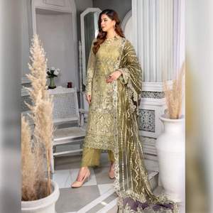 Nouveaux styles uniques femmes indiennes pakistanaises prêtes à l'emploi mode élégante robe pakistanaise vente chaude costumes prêts à l'emploi - Product Image 2