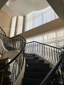 Sheer <b>Curtain</b> Fabric <b>Linen</b> Quality Price Feature Full Shading Wholesale Hotel Decoration Usage Office Sheer <b>Curtain</b> Vietnam - Product Image 4