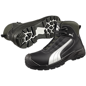 Botas de Seguridad Cascades Mid, Talla 42, S3 CI HI HRO SRC 20345:2011, Negras/Blancas, Altura Media, Alta Visibilidad para Mayor Seguridad - Product Image 2