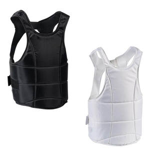 Protector de Pecho para Karate, Protector de Pecho Acolchado para Entrenamiento en Dojo, Protección de Pecho Suave contra Impactos para Sparring - Product Image 3