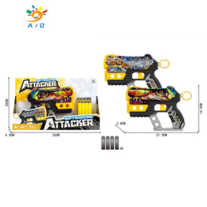 Ajb Tùy Chỉnh Graffiti Hoàn toàn Tự Động Liên Tục Bọt Mềm Đạn Súng Đồ Chơi Điện Tử Cho Trẻ Em Mềm Mại Và Đàn Hồi Vui Vẻ Đồ Chơi Súng - Product Image 6