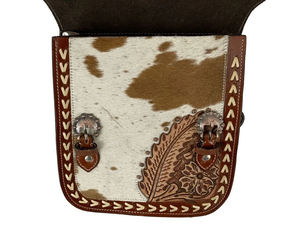 Sac de selle de saut équestre en cuir véritable de qualité supérieure outillé à la main vêtements d'équitation western-accessoires de qualité supérieure - Product Image 2