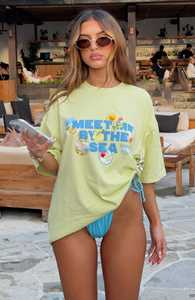 Camiseta Extra Grande Ecológica con Estampado de Limas para Mujer - Product Image 6