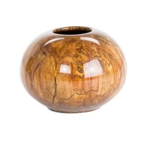 Vase en métal à fleur unique de style moderne avec finition noire décorative gravée à la main pour la décoration de table de la maison et de l'hôtel - Product Image 6