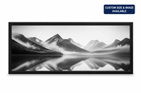 Cadre photo personnalisé en MDF en gros avec plexiglas intégré, support mural vertical/horizontal, taille personnalisée disponible