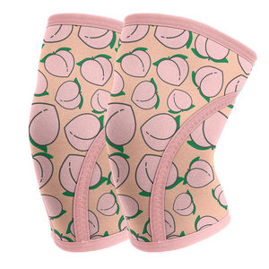 Manchon de compression pour genou en nylon élastique et respirant unisexe réglable avec service OEM Support d'haltérophilie personnalisable - Product Image 4