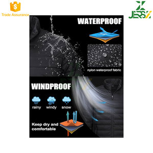 Veste matelassée légère unisexe, respirante, fermeture éclair, imperméable, coupe-vent, isolée, softshell, manteau d'hiver, vêtements d'extérieur personnalisables - Product Image 4