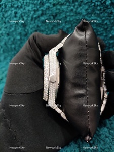 นาฬิกากลไกสุดหรูสำหรับทดสอบเพชรแบบผ่านการตั้งค่าทำด้วยมือ VVS Moissanite Diamond - Product Image 4