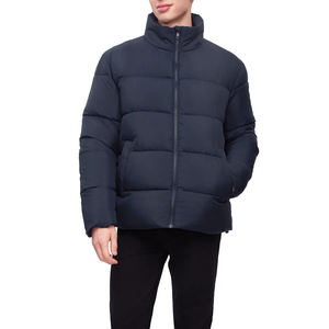 <b>Duck</b> Down Filled Men's Puffer Coat Ultra <b>Light</b> Down Coat Men for Winter Streetwear Puffer Jacket Denim Style Bomber Jackets - Product Image 5