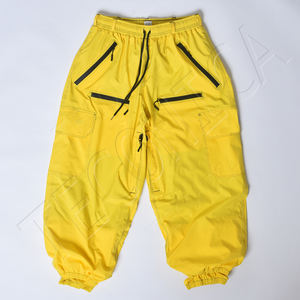 Nuevos pantalones de Snowboard de esquí para hombres y mujeres, cintura elástica, holgados, estilo Hip Hop, informal, sólido, ropa de esquí y nieve - Product Image 2
