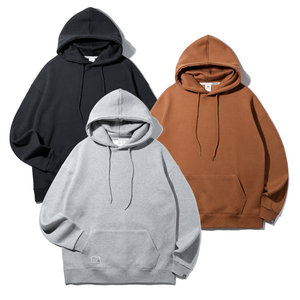 2025 Custom <b>Pullover</b> Hoodie High Quality Unisex <b>Men's</b> Heavyweight Sweatshirt 100% Heavy Cotton Streetwear Premium Print Winter - Product Image 6