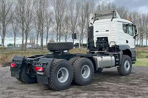 Nouveau camion benne lourd MAN TGS 40.480 6x6 Euro 5, moteur diesel, caméra arrière, direction à gauche 360°, capacité 31-40T, automatique, 451-500 CV - Product Image 5