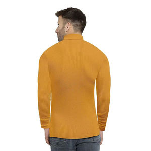 Haute qualité doux confortable Mohair mode porter pull pour hommes Logo personnalisé respirant nouveau style pull col rond pull - Product Image 2