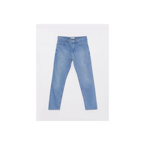 กางเกงยีนส์ขาตรงสำหรับผู้หญิงกางเกงขากว้างแบบลำลองทรงหลวมผ้าแคนวาสสำหรับฤดูหนาวผ้าแคนวาสแบบหน้าเรียบ - Product Image 4