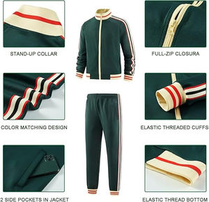 Ensemble de survêtement pour homme léger imprimé uni à capuche respirant coupe-vent 100% coton pour la salle de sport et les activités de plein air - Product Image 6