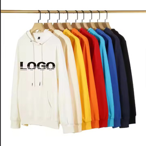 Sweat-shirt unisexe 100% coton sweat-shirt à capuche épais de haute qualité avec logo doublé éponge française vierge hommes printemps hiver - Product Image 1