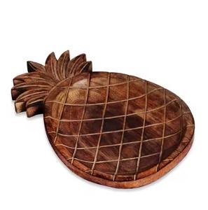 Cuencos de madera ecológicos perfectos para ensaladas, aperitivos, frutas y ambientes de comedor rústico moderno - Product Image 2