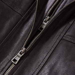 Chaqueta de cuero informal de invierno para hombre, estilo motociclista, nueva moda, productos en oferta - Product Image 3