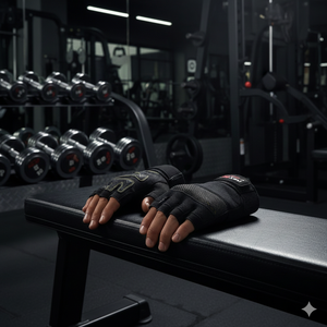 RexFit Sport OEM Leather Gym <b>Fitness</b> <b>Gloves</b> | Unisex Anti Slip Workout Weight Lifting <b>Gloves</b> - Product Image 4