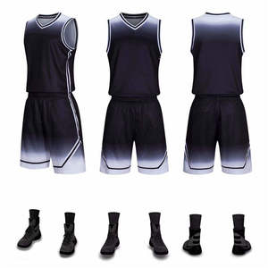 Conjunto de ropa de baloncesto barata y universitaria personalizada, uniforme de baloncesto de nuevo estilo, uniforme de baloncesto hecho a medida - Product Image 4
