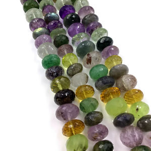 Cuentas Redondas Facetadas de Piedras Preciosas Naturales para la Elaboración de Joyería Fina, Collar de Piedras Preciosas - Product Image 1