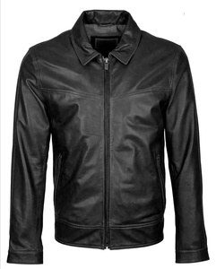 Chaqueta de Hombre con Logotipo Personalizado, Piel de Oveja Genuina, Impermeable, Transpirable, de Alta Calidad, Nuevo Modelo, Estilo con Cuello Alto - Product Image 1