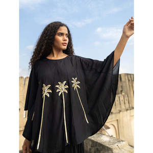 Poncho en modal Dune - Tunique modeste - Product Image 6